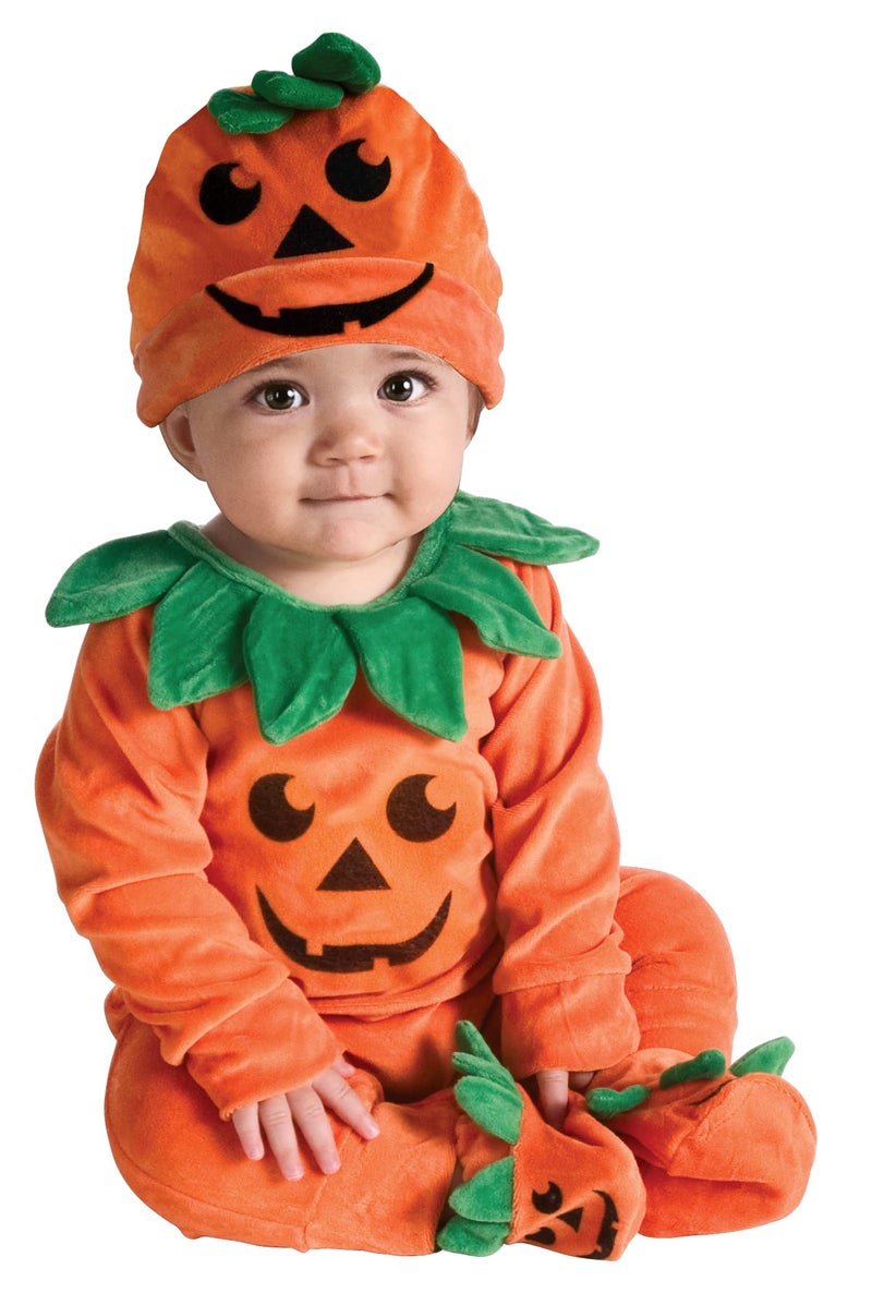 Rubies Pumpkin Costume for Babies, Unisex 6-12 Months - Image 1